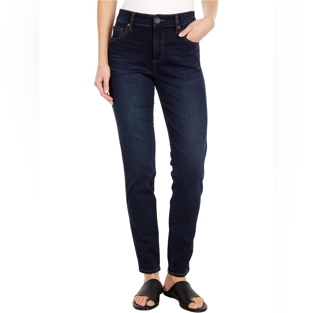 Kut from the Kloth Dark Indigo Skinny Jeans
Size: 10
